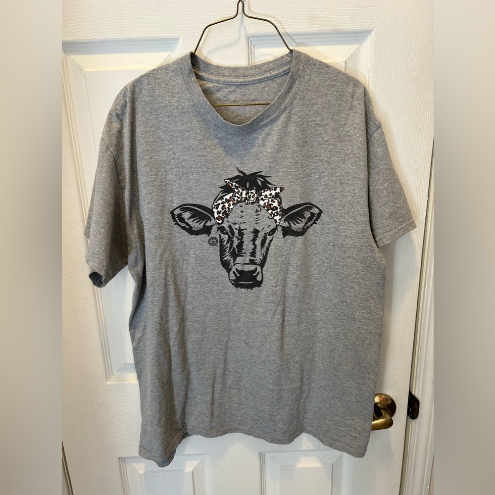 Girlie Girl Original cow shirt sleeve shirt